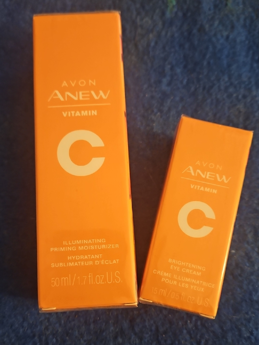 Avon Anew Vitamin C Duo — Eye Cream & Primer Moisturizer